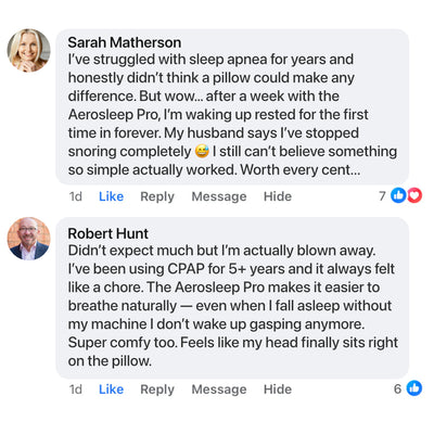 Aerosleep Pro™ Sleep Apnea Pillow